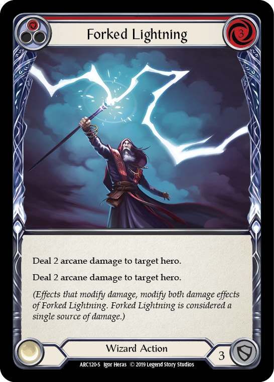 ARC120 - Super-Rare - Forked Lightning