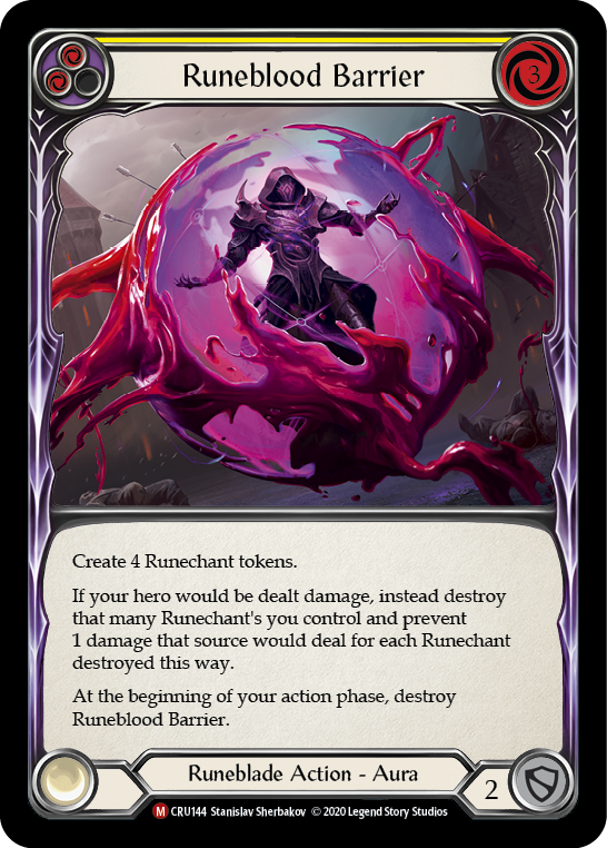 CRU144-RF - Majestic - Runeblood Barrier