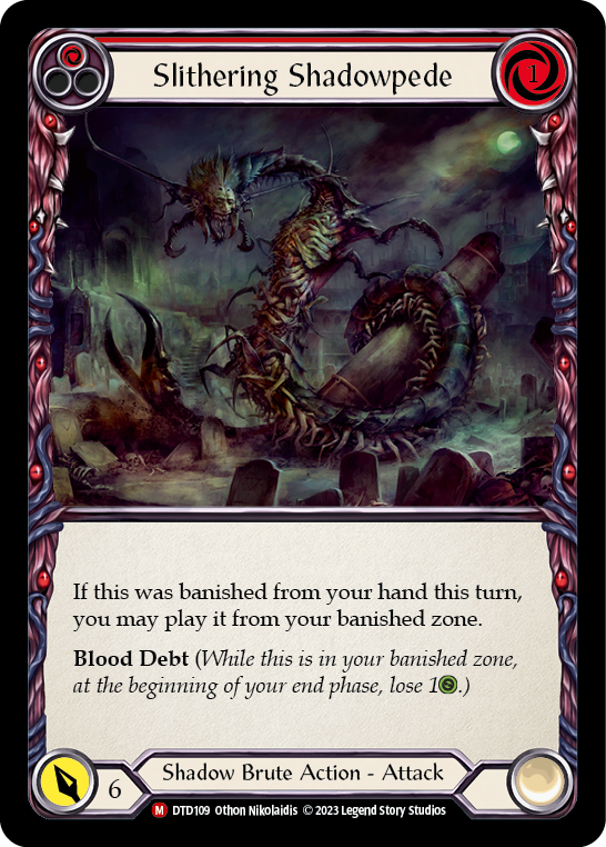 DTD109-RF - Majestic - Slithering Shadowpede