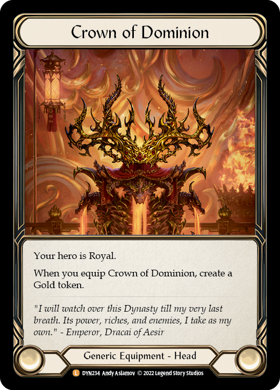 DYN234-CF - Legendary - Crown of Dominion