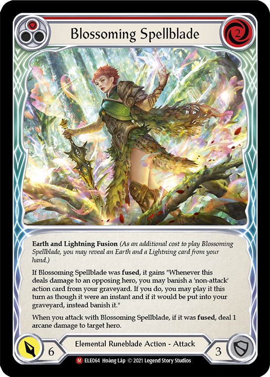 ELE064 - Majestic - Blossoming Spellblade