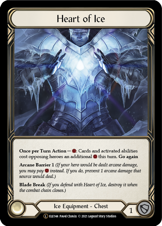 U-ELE144-RF - Legendary - Heart of Ice