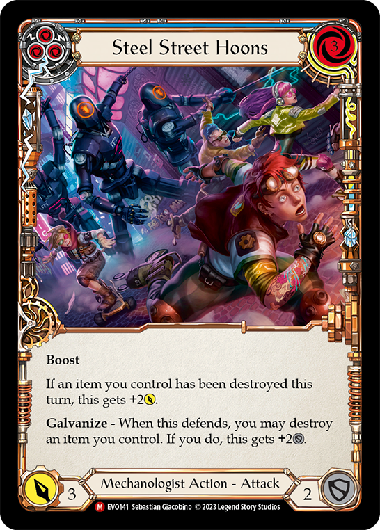 EVO141 - Majestic - Steel Street Hoons