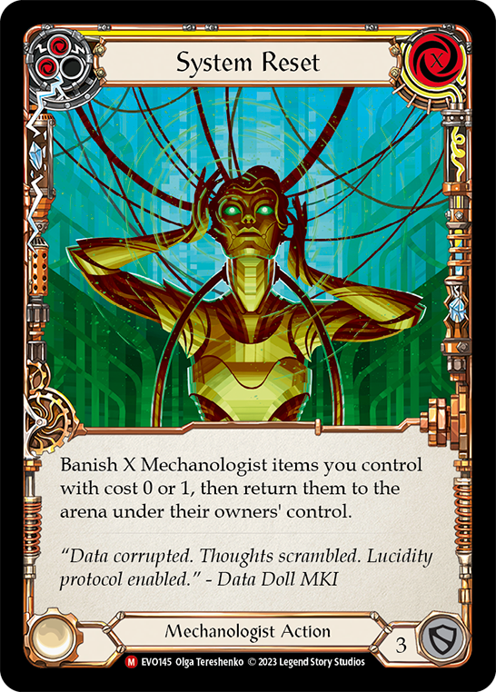 EVO145 - Majestic - System Reset