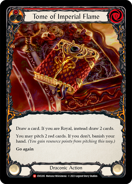 EVO245-RF - Majestic - Tome of Imperial Flame