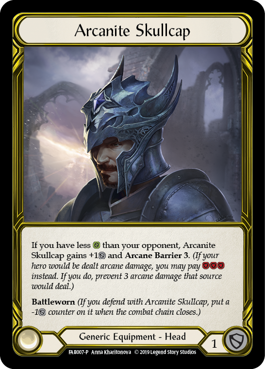 Arcanite Skullcap (Promo) [Gold]
