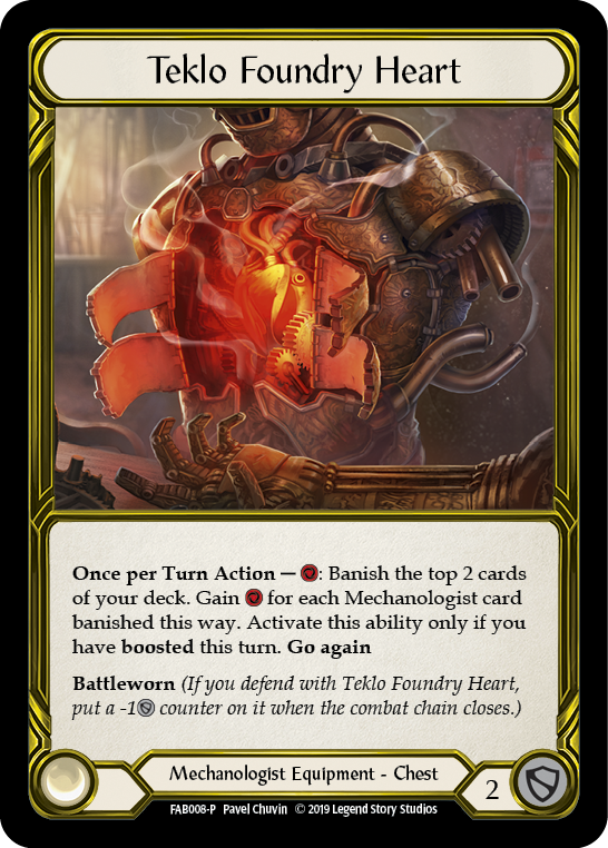 Teklo Foundry Heart (Promo) [Gold]