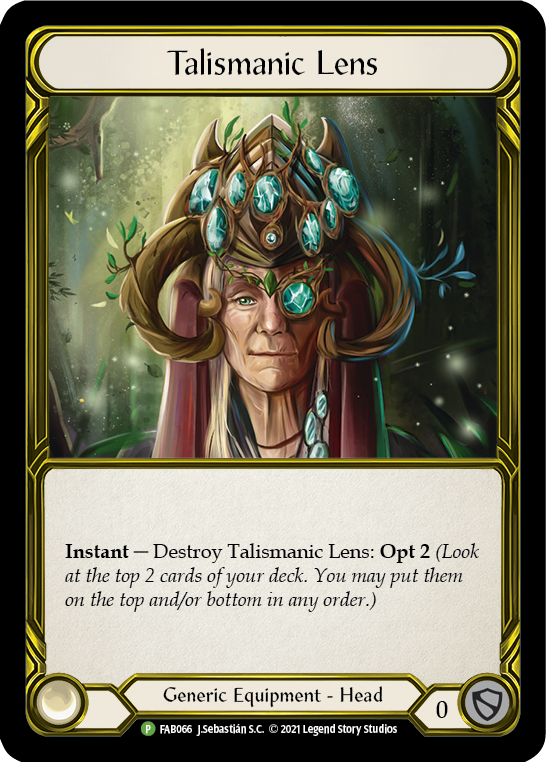 Talismanic Lens (Promo) [Gold]