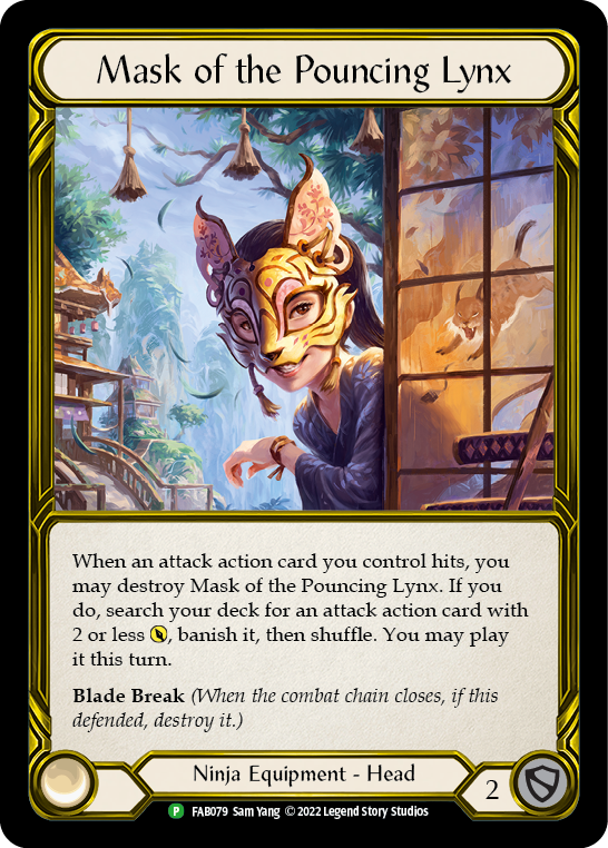 Mask of the Pouncing Lynx (Promo)