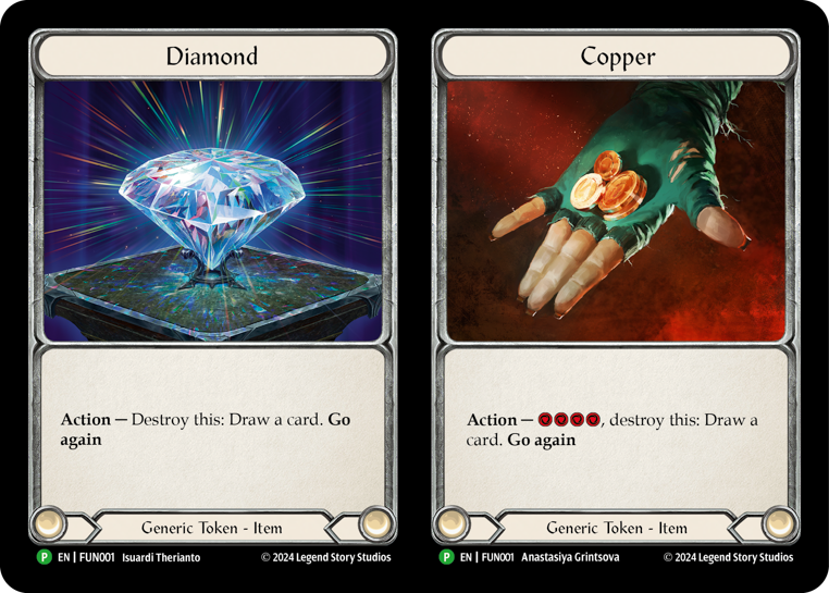 Diamond <> Copper / Cracker Bauble (Promo)