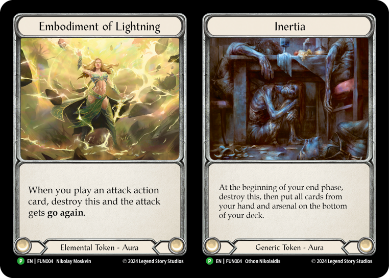 Embodiment of Lightning <> Intertia / Cracker Bauble (Promo)