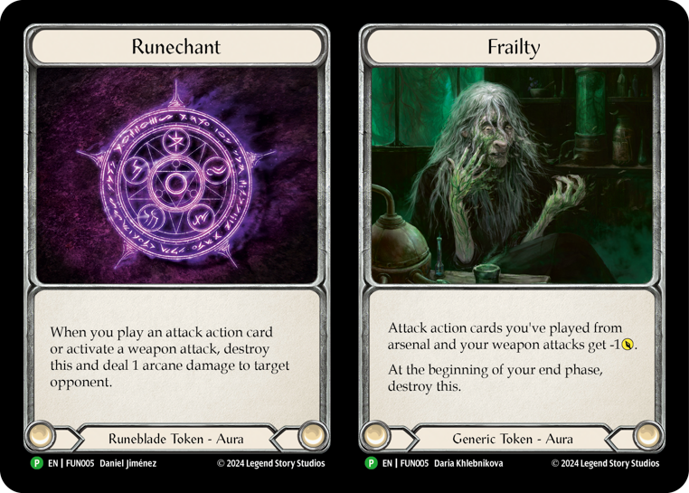 Runechant <> Frailty / Cracker Bauble (Promo)