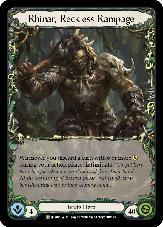 Rhinar, Reckless Rampage (Promo) [RF]