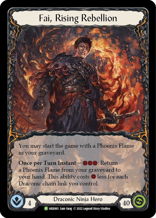 Fai, Rising Rebellion (Promo) [RF]