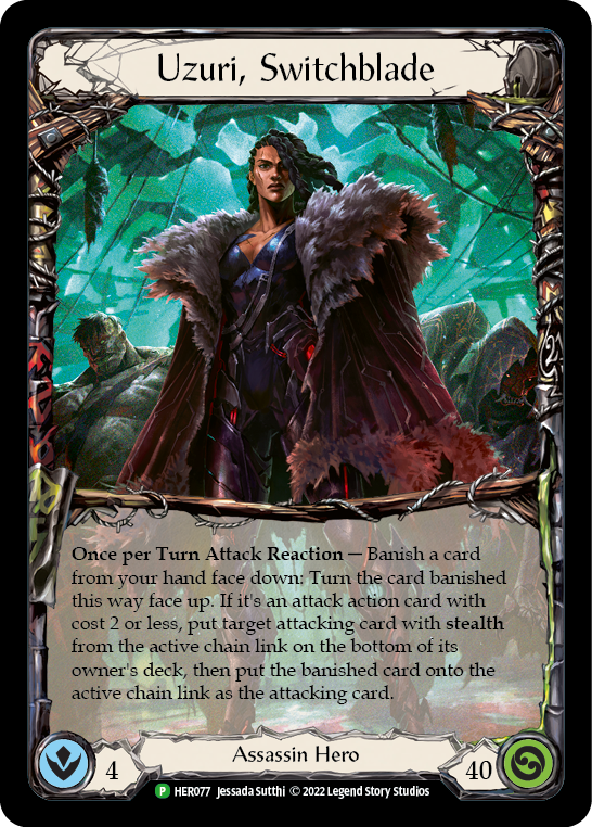 Uzuri, Switchblade (Promo)