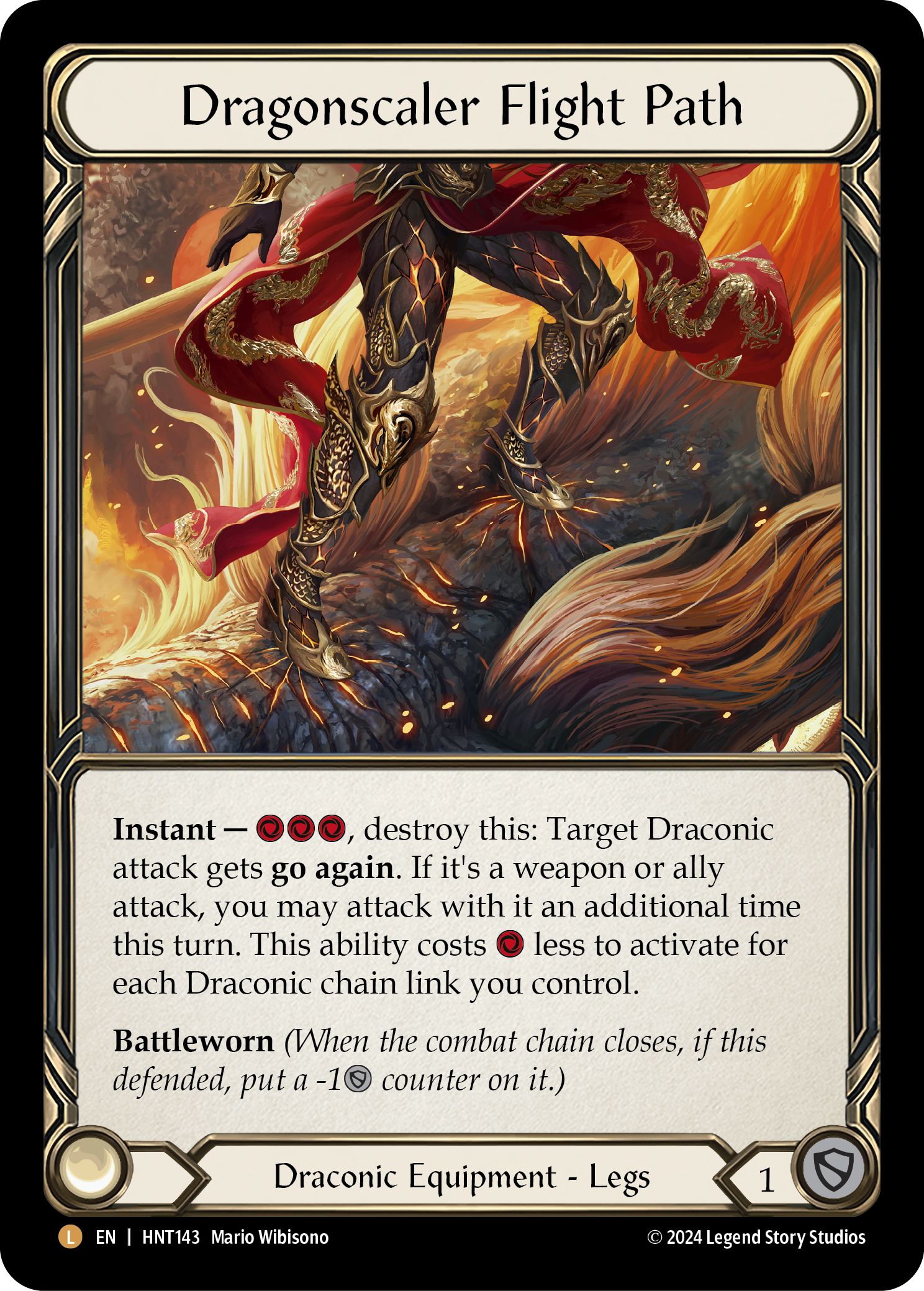 HNT143-CF - Legendary - Dragonscaler Flight Path