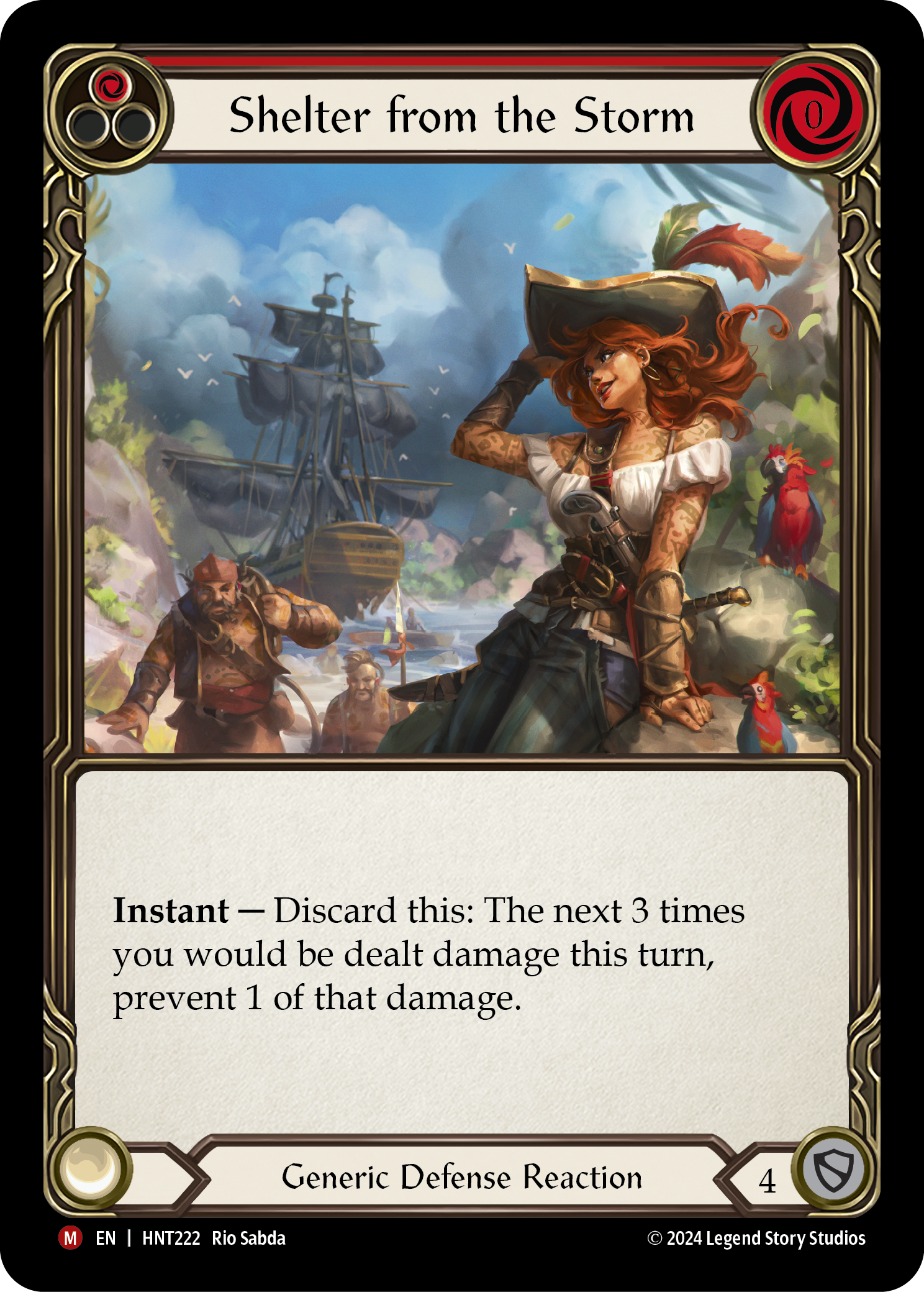 HNT222-RF - Majestic - Shelter from the Storm