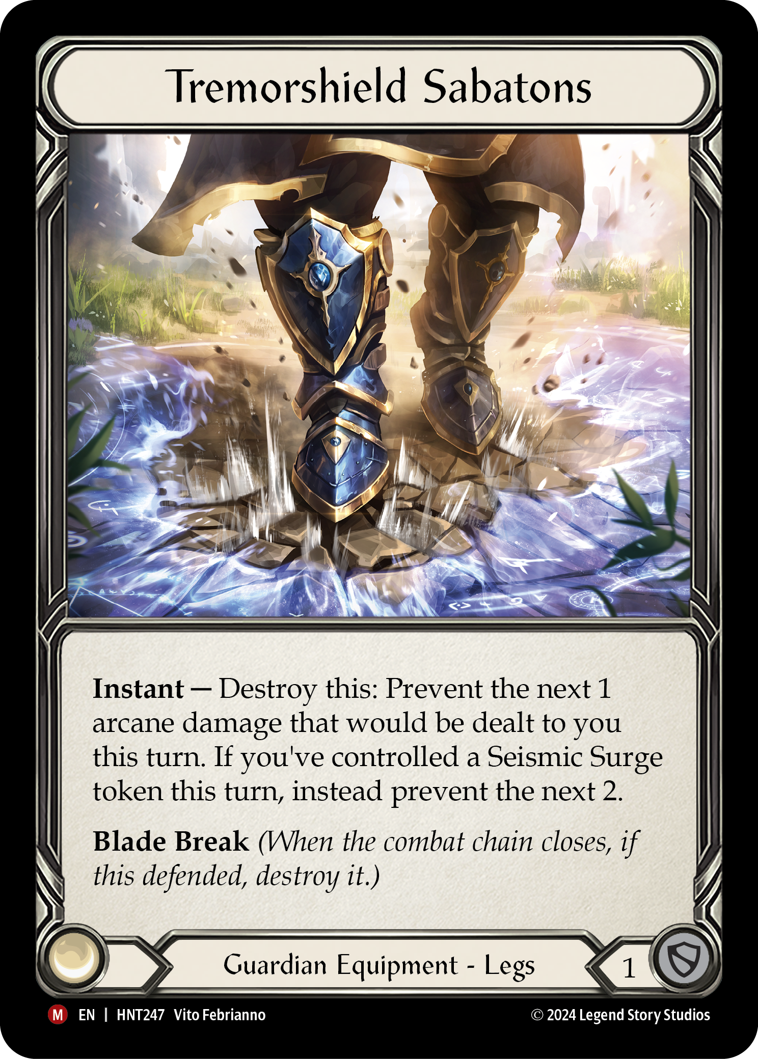 HNT247 - Majestic - Tremorshield Sabatons