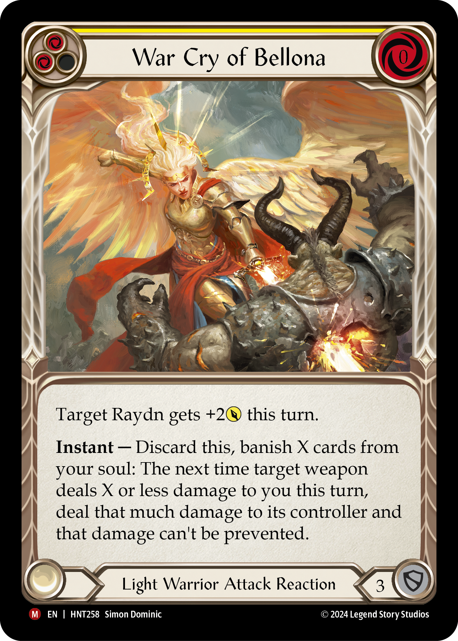 HNT258-RF - Majestic - War Cry of Bellona