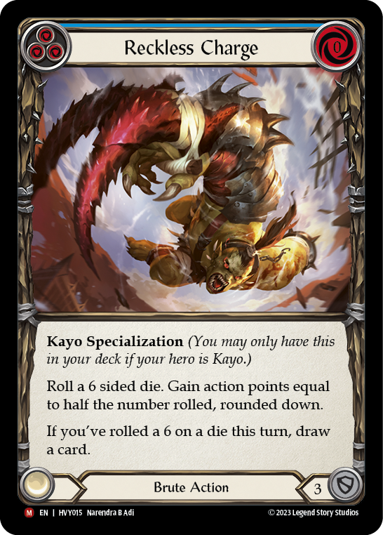 HVY015-RF - Majestic - Reckless Charge