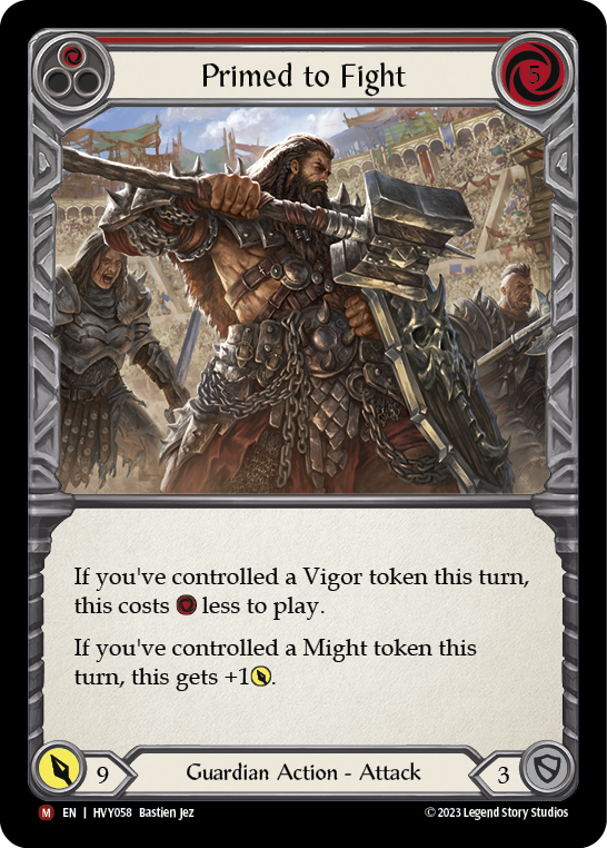 HVY058-RF - Majestic - Primed to Fight