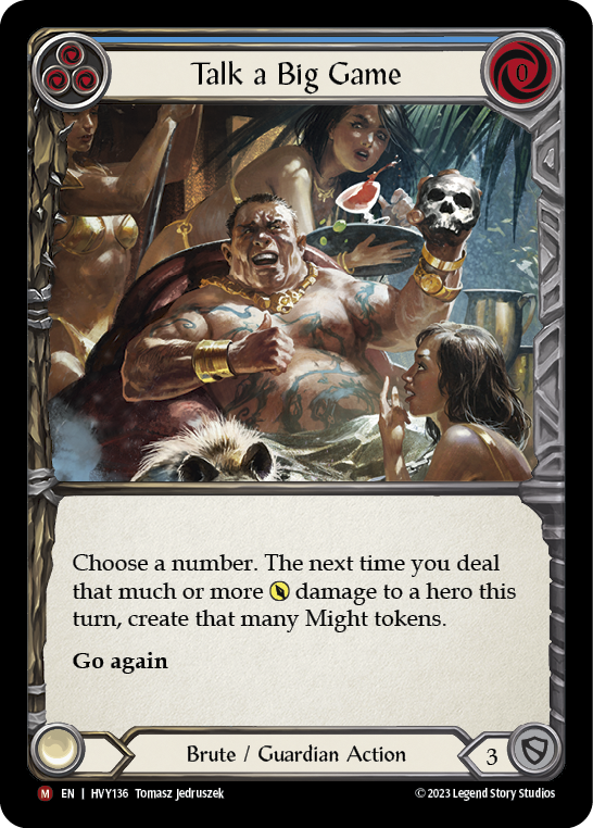 HVY136 - Majestic - Talk a Big Game