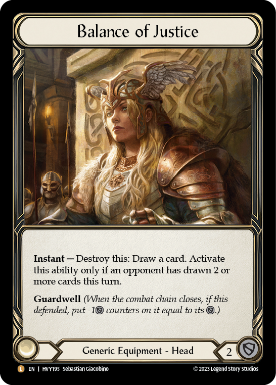 HVY195-RF - Legendary - Balance of Justice