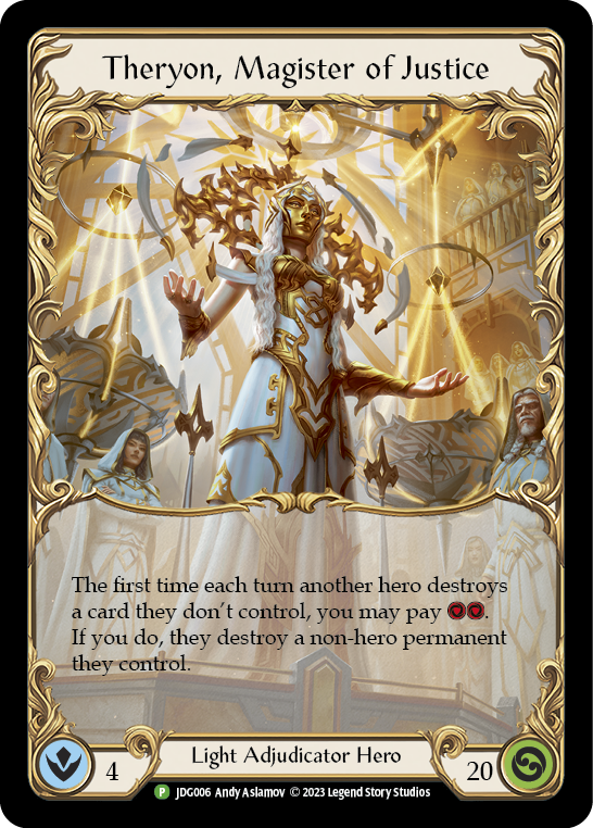 Theryon, Magister of Justice (Promo)
