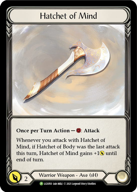 Hatchet of Mind (Promo) [CF]