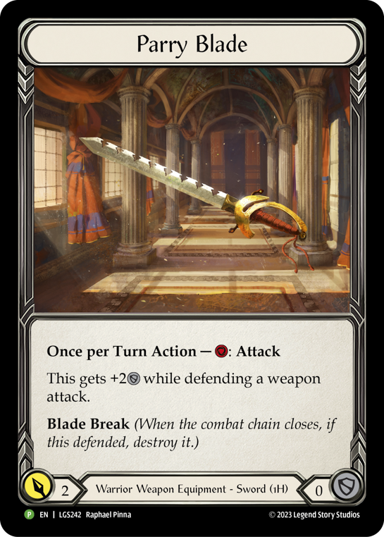 Parry Blade (Promo)