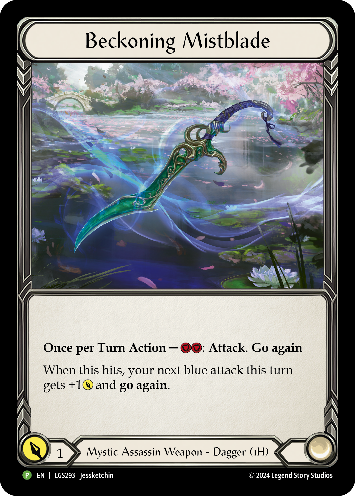 Beckoning Mistblade (Left) (Promo)