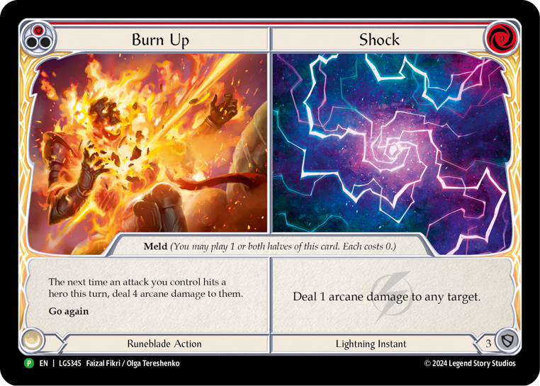 Burn Up <> Shock (Promo)