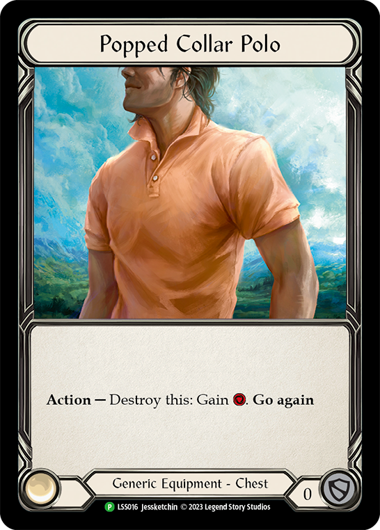 Popped Collar Polo (Pink) (Promo)