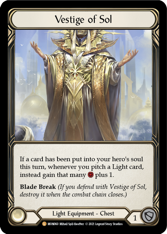 MON060-CF - Legendary - Vestige of Sol