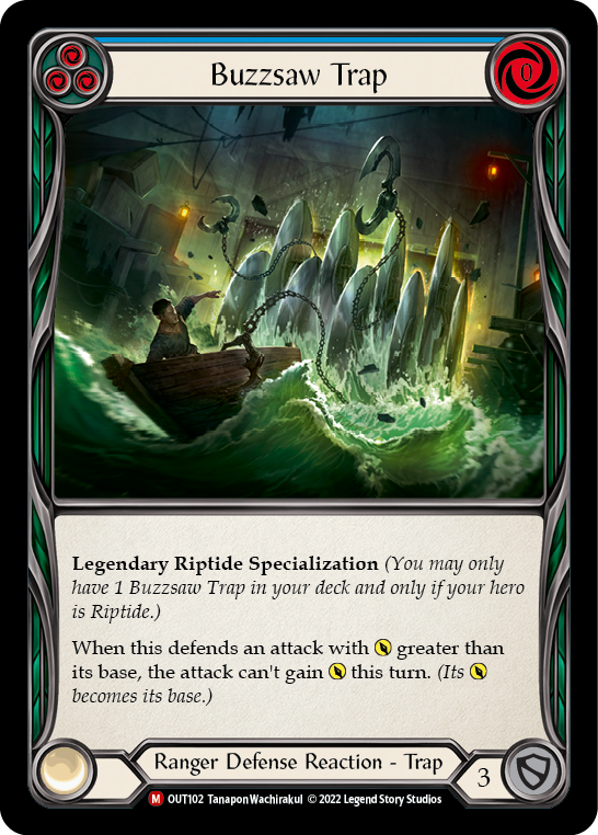 OUT102-RF - Majestic - Buzzsaw Trap