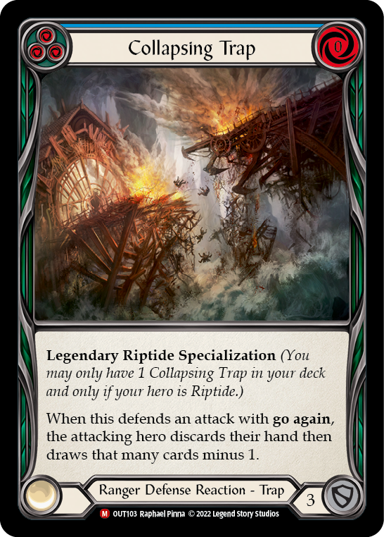 OUT103-RF - Majestic - Collapsing Trap