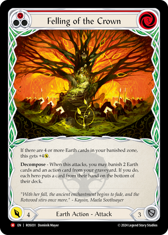 ROS031-RF - Majestic - Felling of the Crown