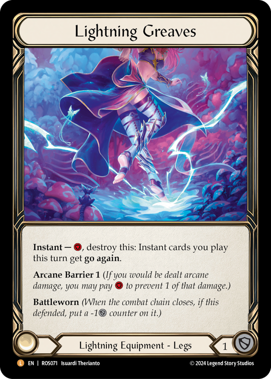 ROS071-CF - Legendary - Lightning Greaves