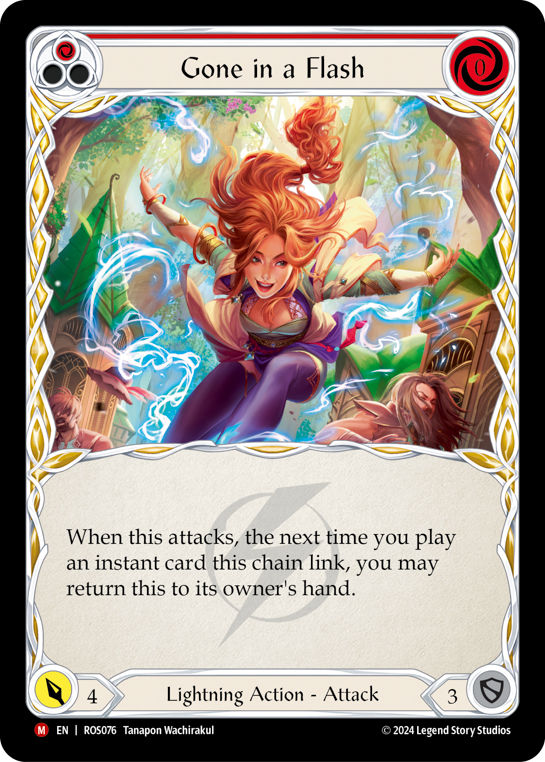 ROS076 - Majestic - Gone in a Flash