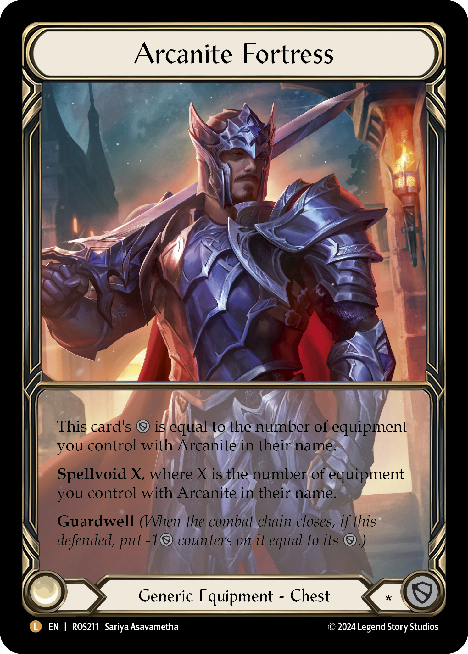 ROS211-EA - Legendary - Arcanite Fortress