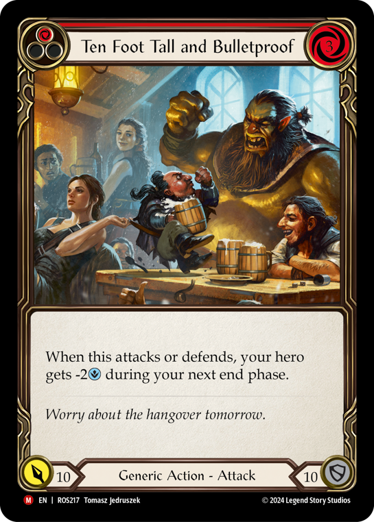 ROS217-RF - Majestic - Ten Foot Tall and Bullet Proof