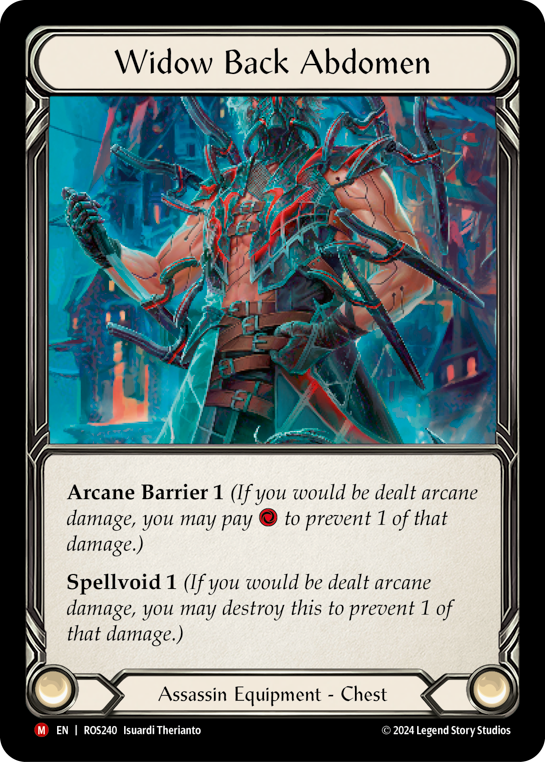 ROS240 - Majestic - Widow Back Abdomen