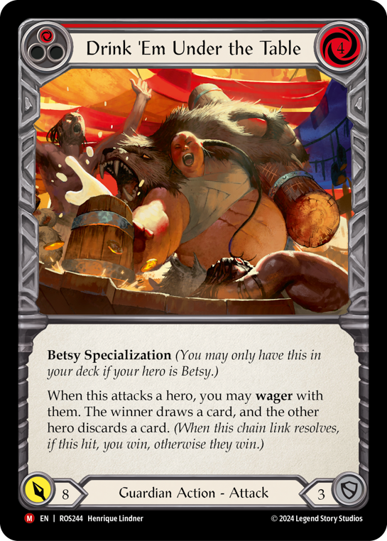 ROS244-RF - Majestic - Drink 'Em Under the Table