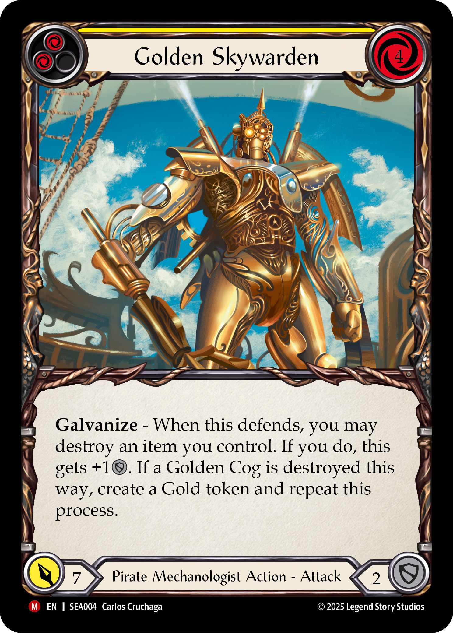 SEA004 - Majestic - Golden Skywarden