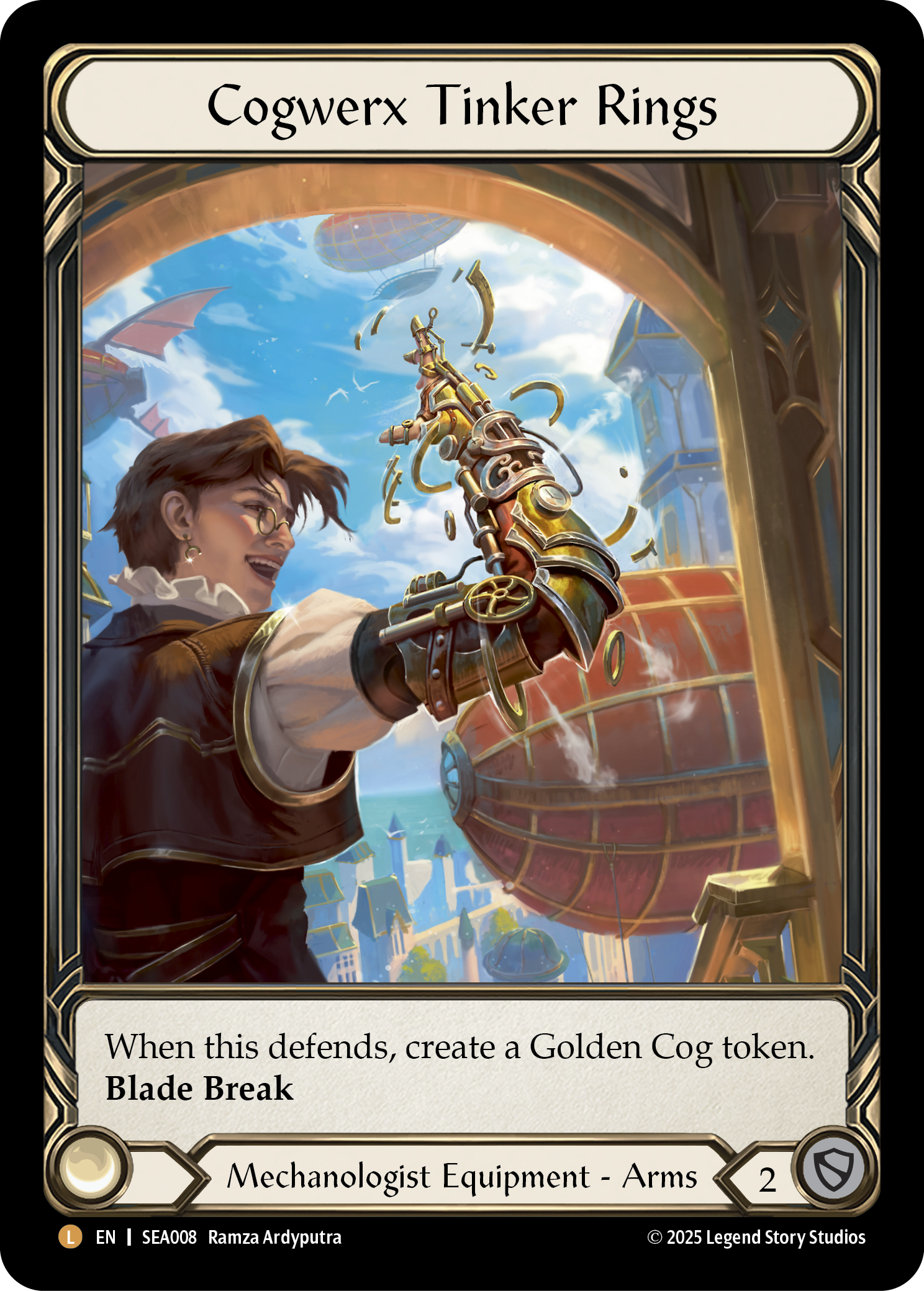 SEA008-TP - Legendary - Cogwerx Tinker Rings