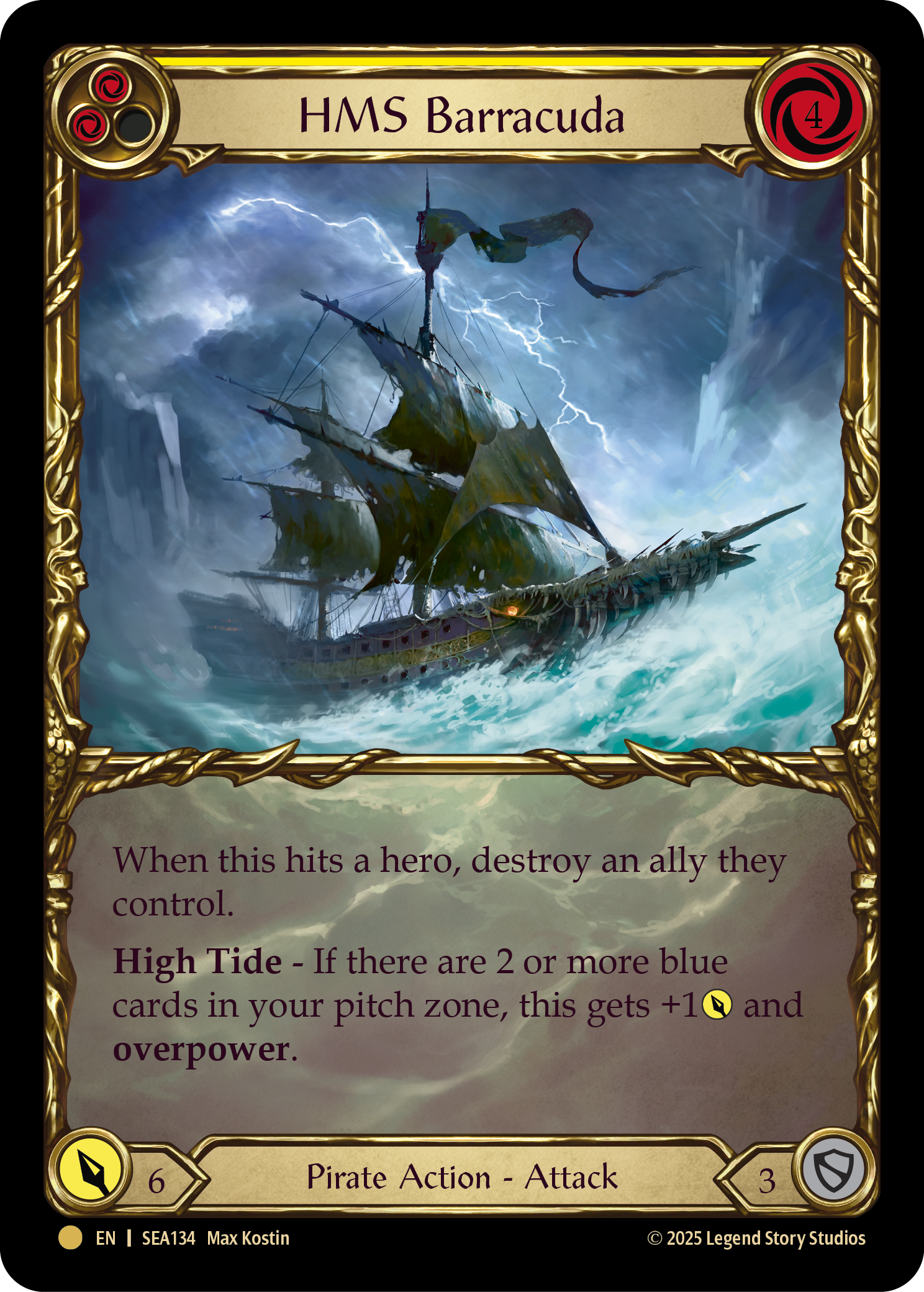 SEA134-TP - Pirate-Booty - HMS Barracuda