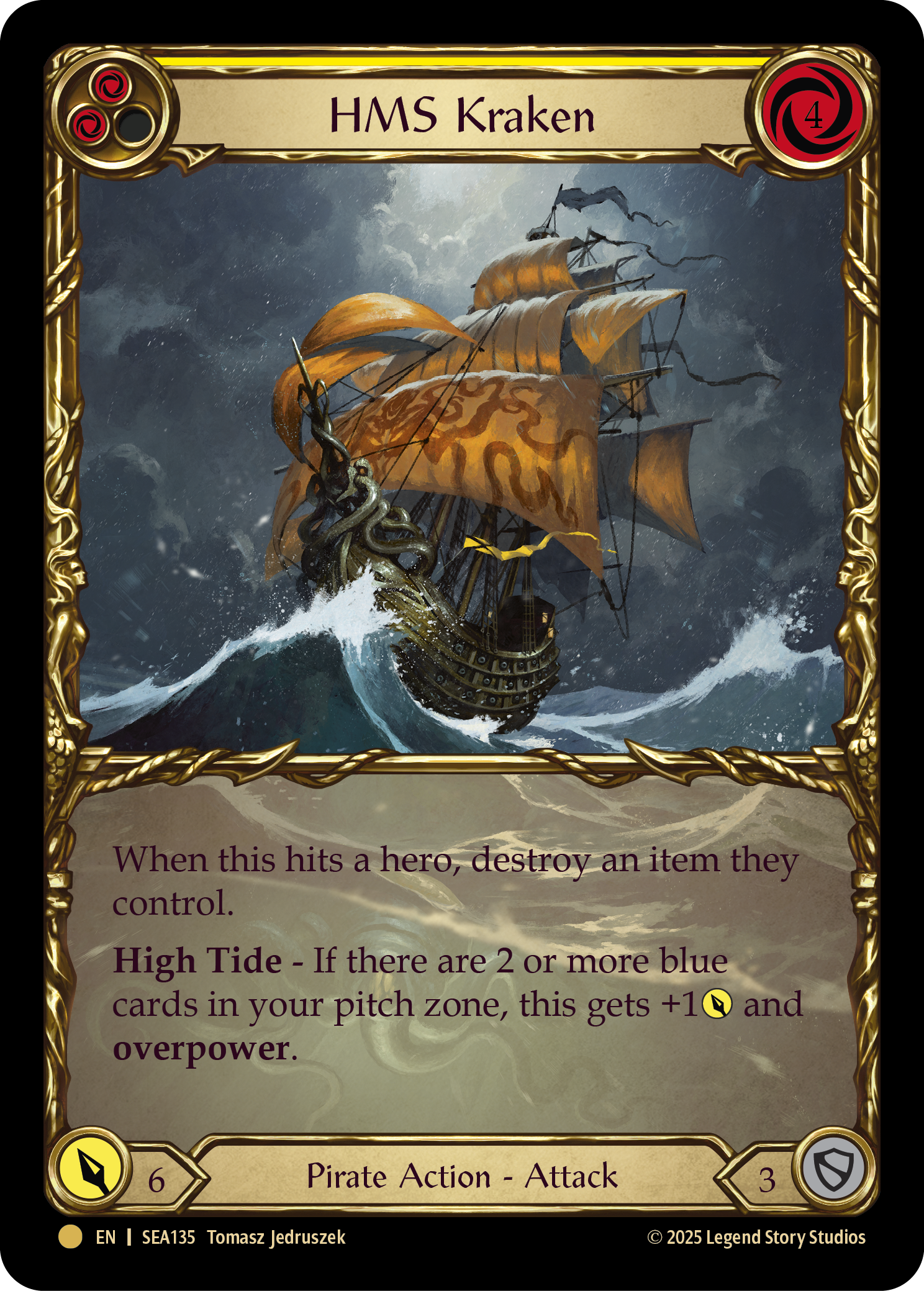 SEA135-TP - Pirate-Booty - HMS Kraken