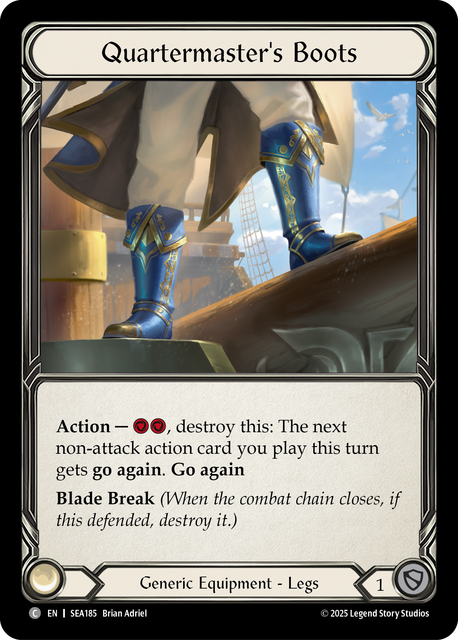 SEA185-TP - Common - Quartermaster's Boots