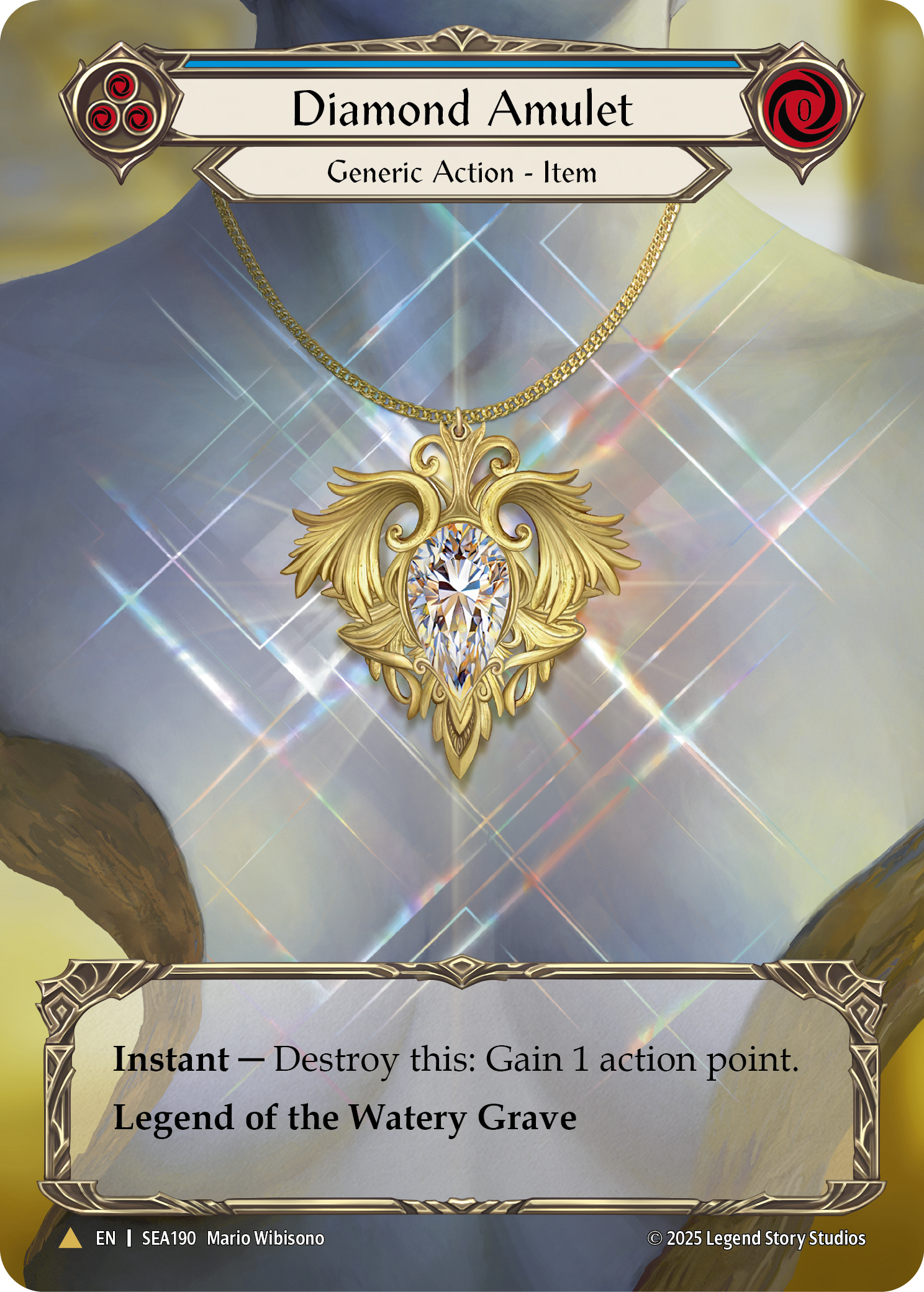 SEA190-TP - Marvel - Diamond Amulet