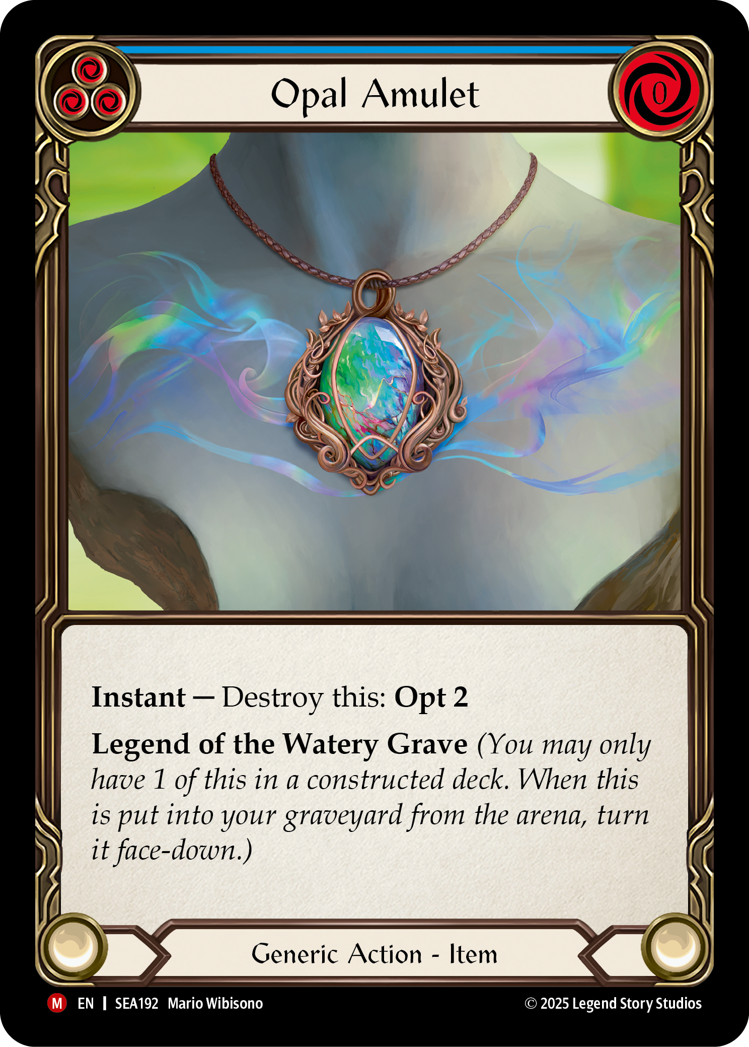 SEA192 - Majestic - Opal Amulet